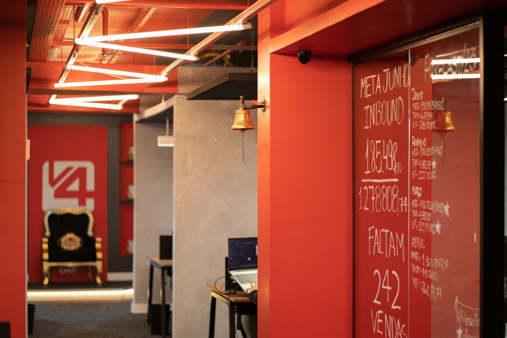 ambiente interno da v4 company