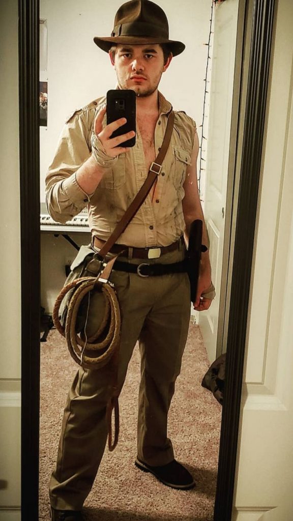 Fantasia masculina de Halloween: Indiana Jones