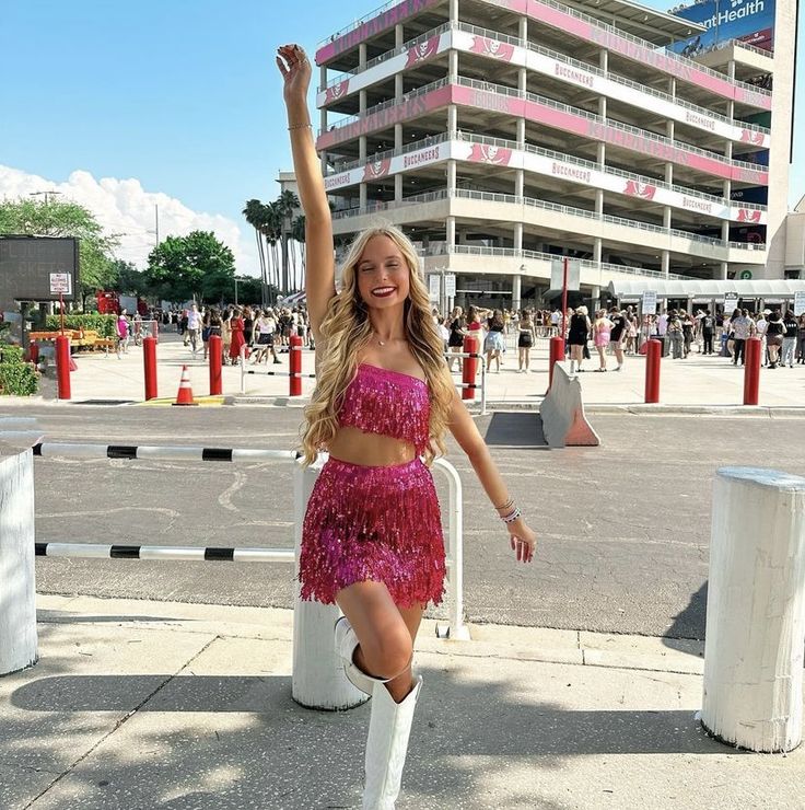 Que tal um look colorido para o show da Taylor Swift?