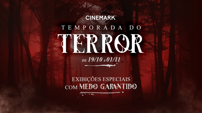Temporada do Terror do Cinemark começa no dia 19 de outubro 