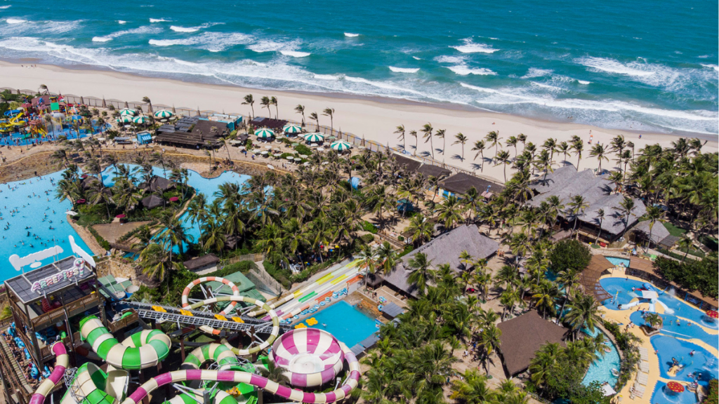 O Beach Park é uma ótima opção para quem busca entretenimento em Fortaleza