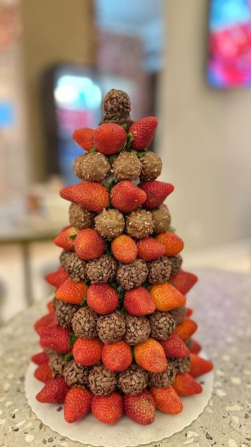 Árvore de Natal de frios