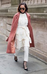 Looks para usar com vestido sob calça