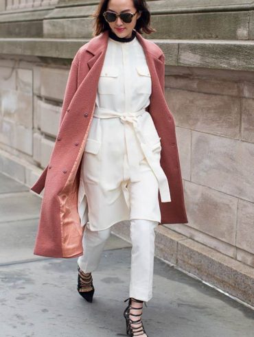 Looks para usar com vestido sob calça
