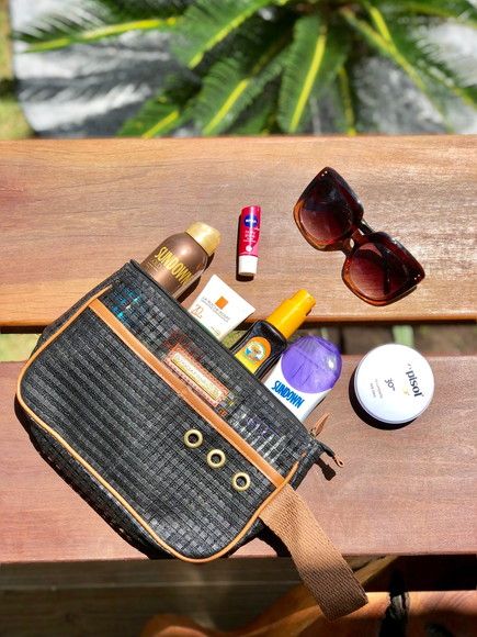 Kit de higiene para as férias