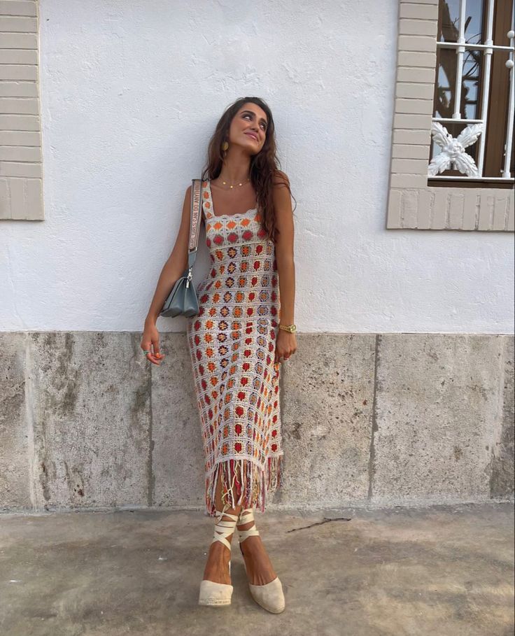 Vestido de tricô