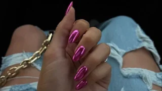 Unhas metalizadas 6 opções no rosa para se inspirar