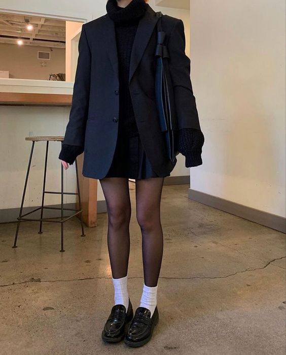 Looks com mocassim