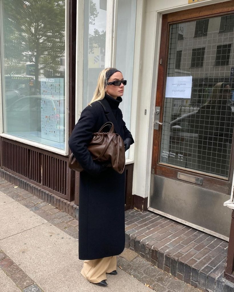 Maxi bag marrom