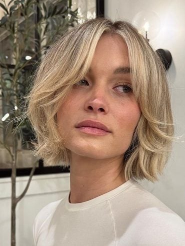 Cabelo curto com franja é tendência