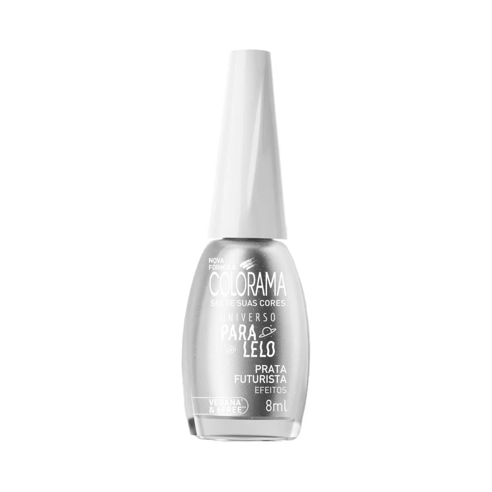 Esmalte Colorama, cor Prata Futurista, R$ 8,49