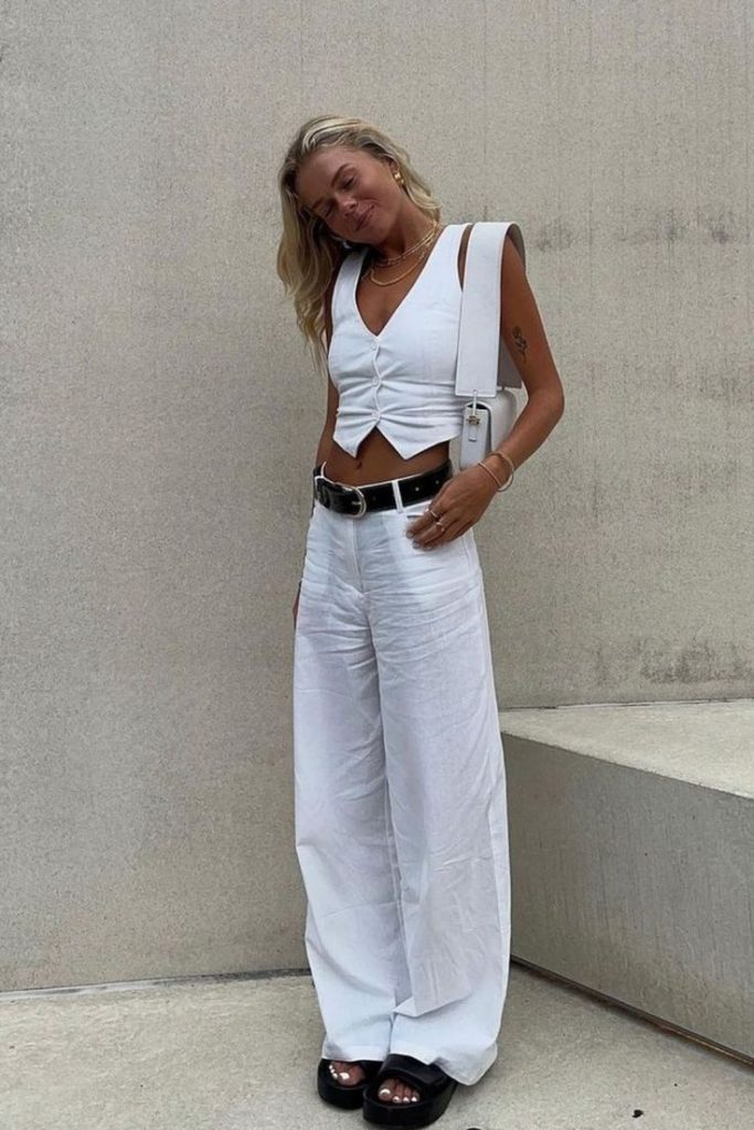 Looks com cinto preto para se inspirar