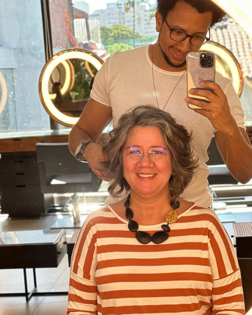Corte de cabelo moderno
