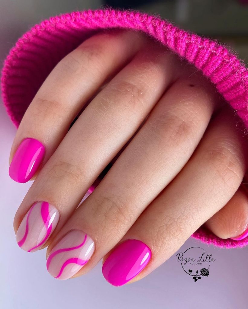 Ideia de nail art para o verão 