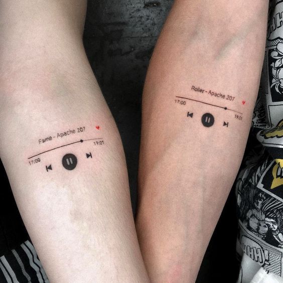 Tatuagens de casal