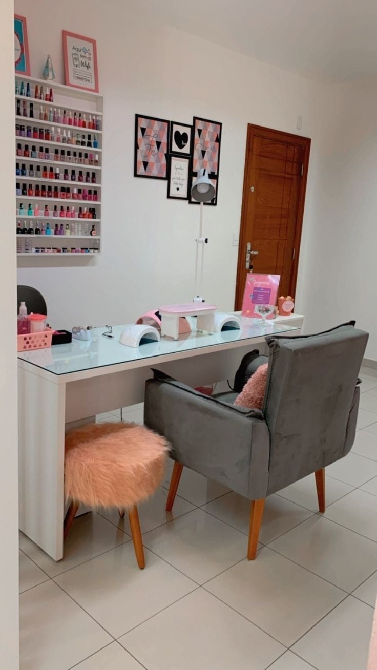 Cantinho da manicure: 16 ideias charmosas para se inspirar