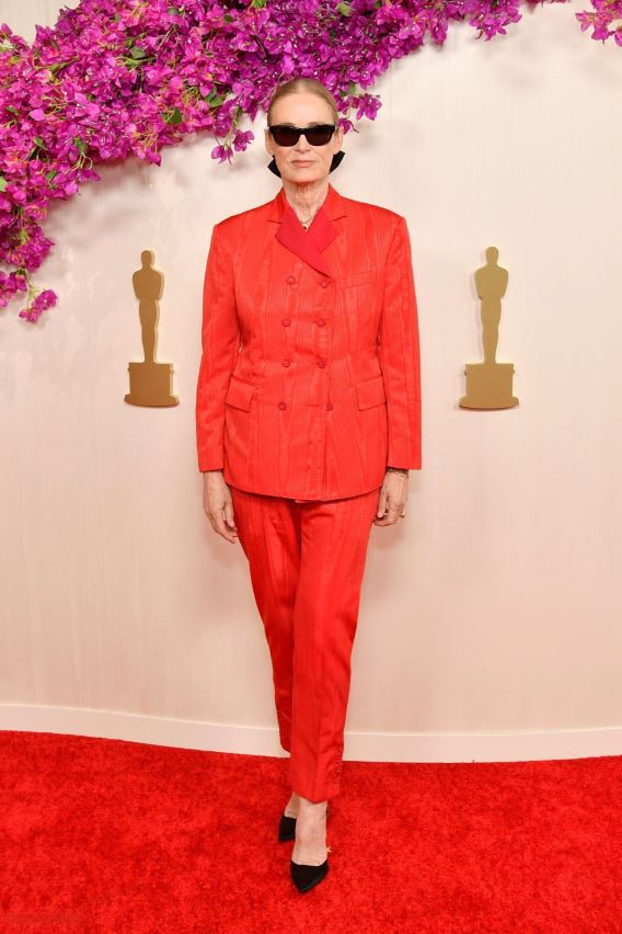 Oscar 2024: Lisa Love arrasa com o cabelo grisalho no red carpet