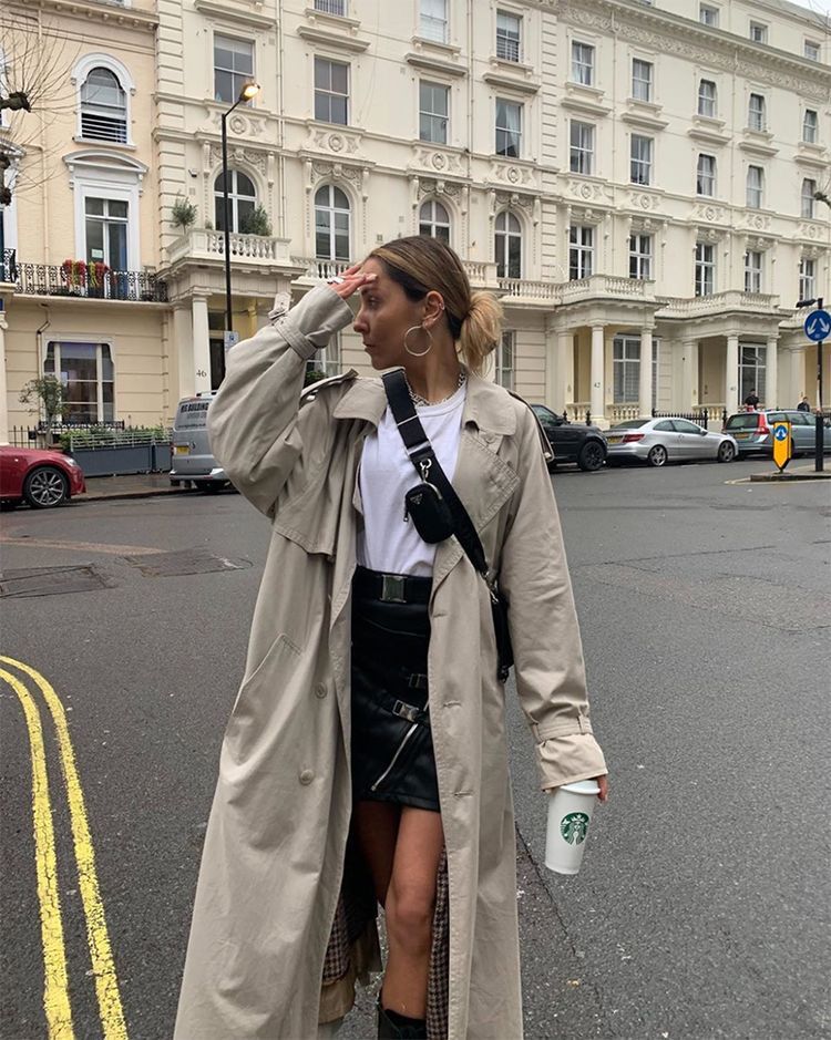 como usar trench coat