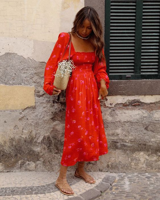Vestido vermelho