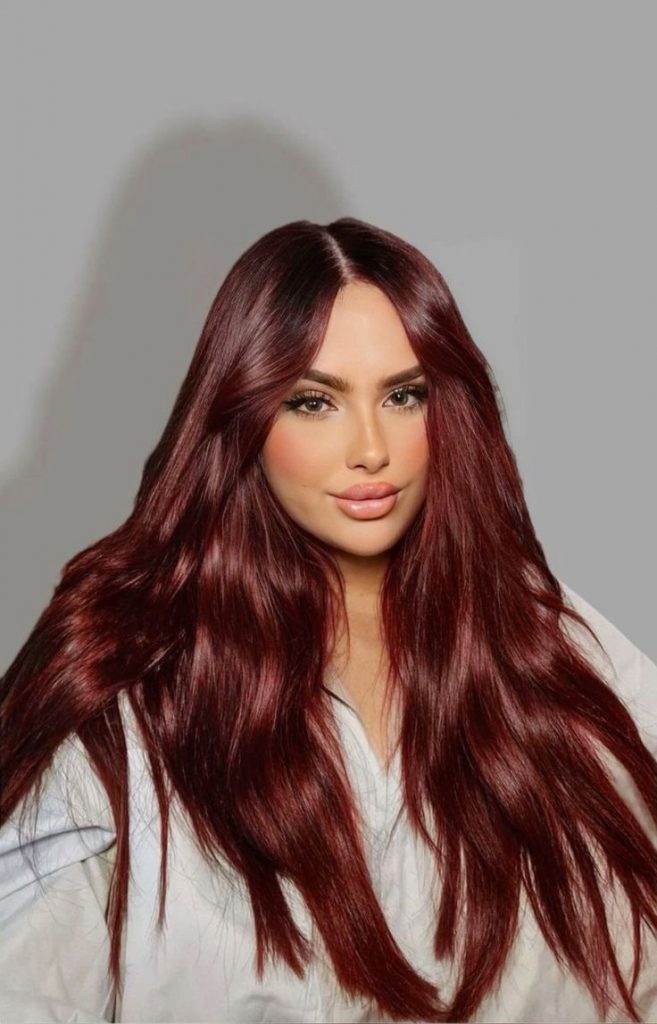 Cabelo vermelho cereja - Like Magazine