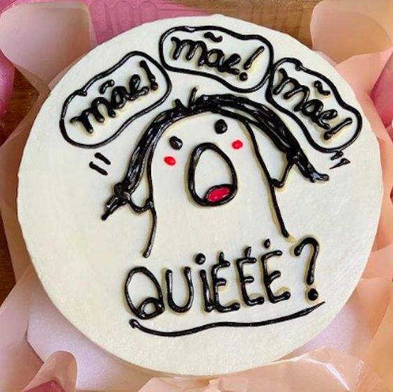 Bentô cake divertido para o dia das mães