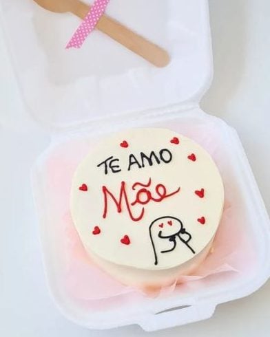 bentô cake para o Dia das Mães