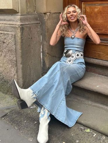 Ideias de looks com bota branca