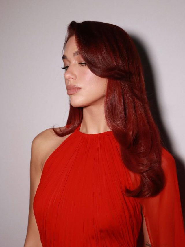 7 inspirações de cabelo vermelho cereja