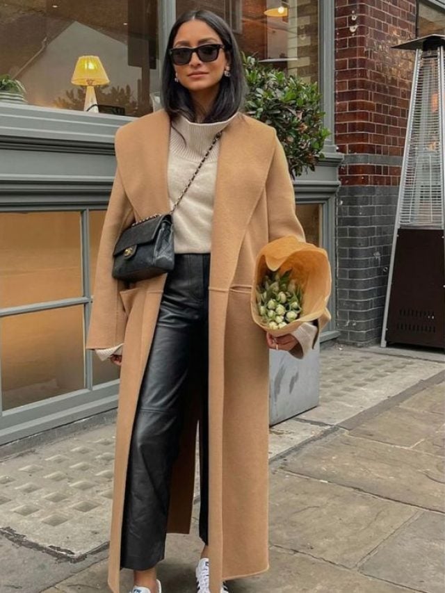 Looks com casaco de lã batida
