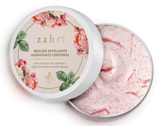 Mousse esfoliante corporal zahri