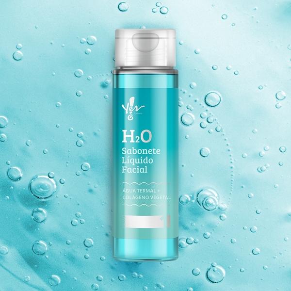 Sabonete líquido facial yes! h2o