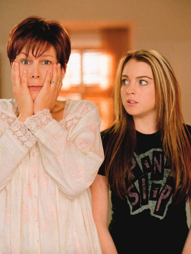Jamie Lee Curtis e Lindsay Lohan em Sexta-Feira Muito Louca