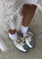 Adidas Samba x Wales Bonner silver