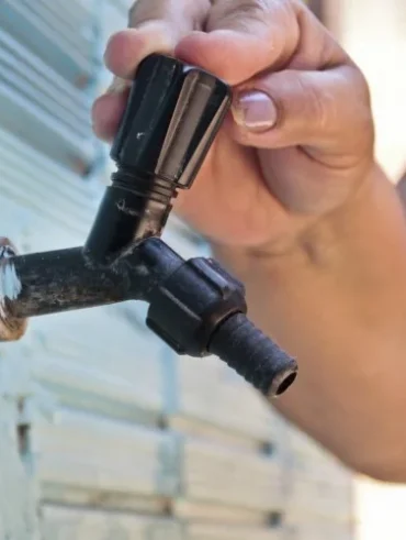 Água potável na torneira