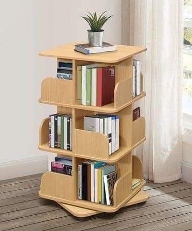 Estante com design ergonômico