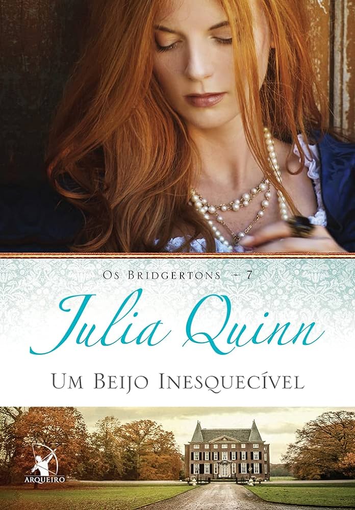Capa do livro Um beijo inesquecível de Julia Quinn