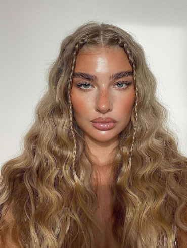 Cabelo com trança baby braids - Like Magazine