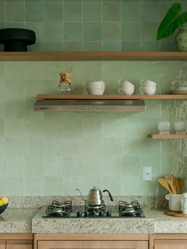 Cozinha verde menta: 9 inspirações com a paleta de cores de 2024