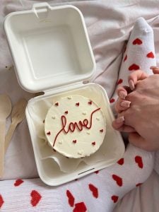 Bento Cake para o Dia dos Namorados