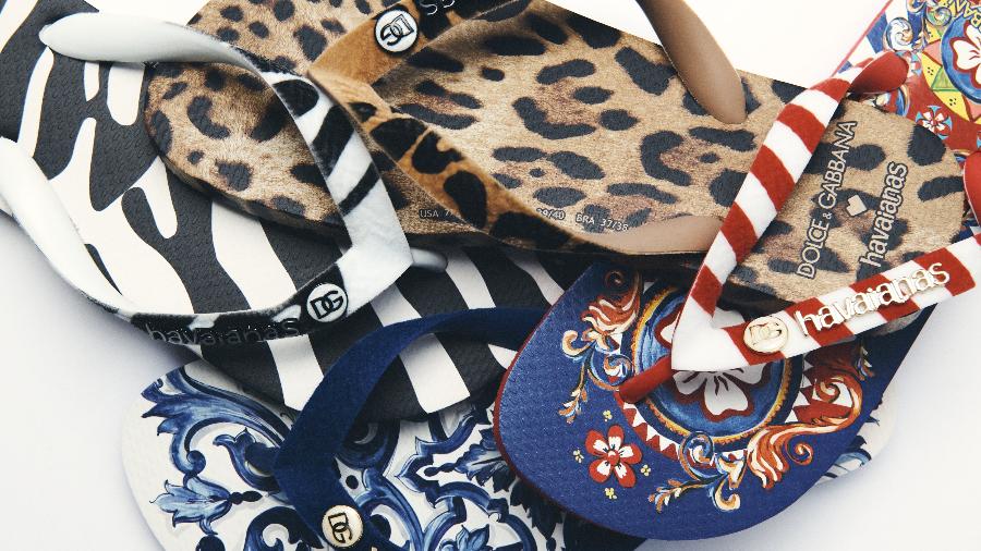 Havaianas e Dolce & Gabbana fazem parceria com coleção exclusiva