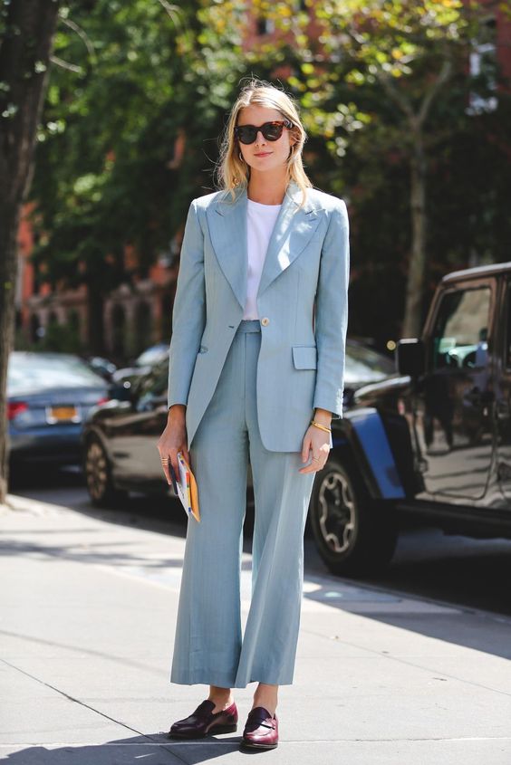 Looks azuis para testar no inverno
