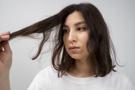 Cabelo sem brilho