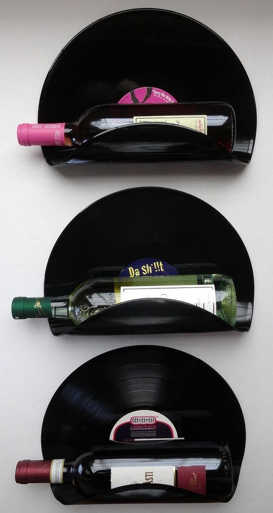Suporte para vinhos com discos