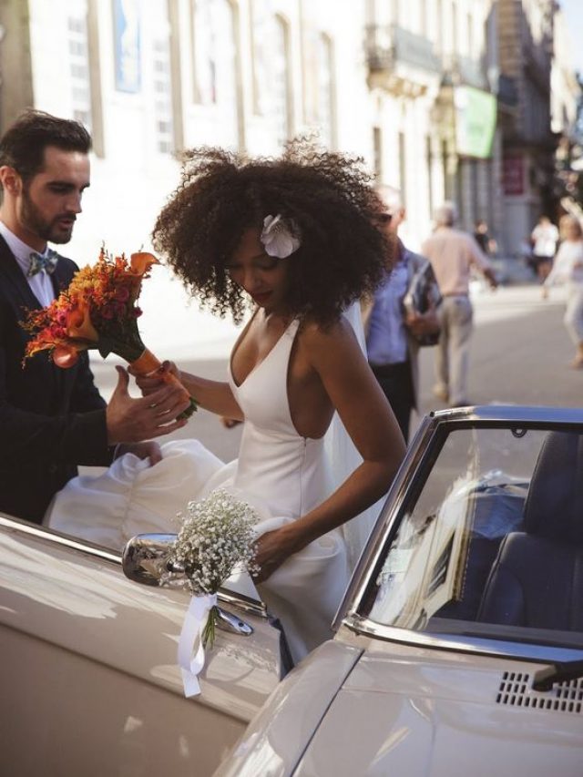 Noiva com flor no cabelo - Like Magazine