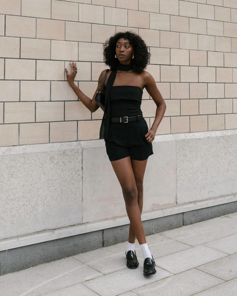 Emmanuelle Koffi usando look de verão