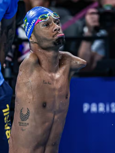 Gabriel Araújo, medalhista paralímpico