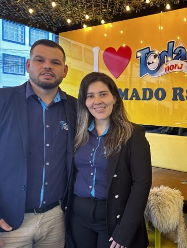 Wilian Assis e Raquel Pereira da Silva