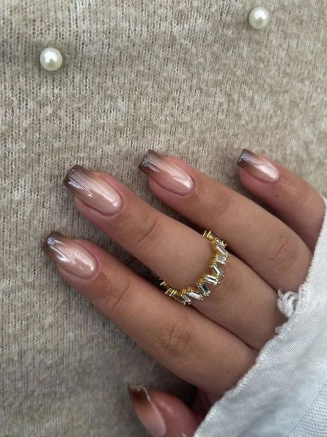 6 inspirações de unhas marrons elegantes para arrasar