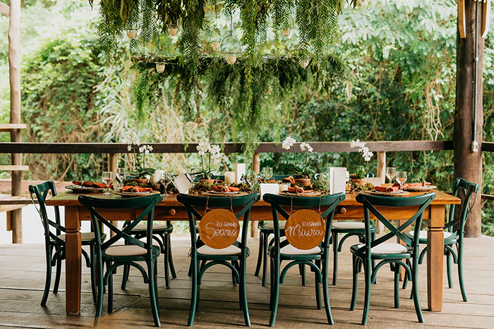 Decoração de casamento boho 