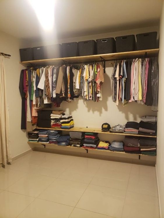 Closet para casal simples